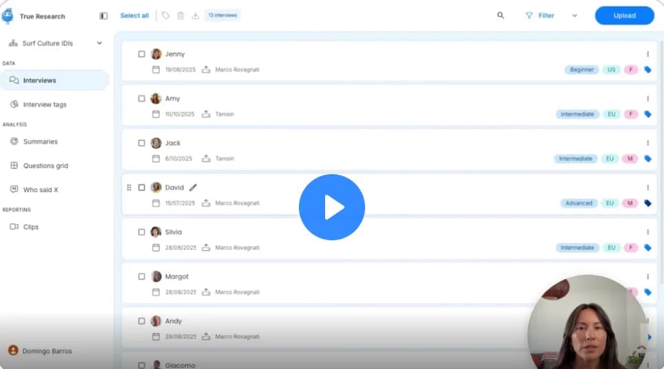 Quallie product walkthrough